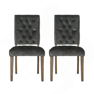 Chaise de salle à manger [Ensemble de 2 pièces]
