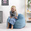 Bean Bag Bazaar Kids Kingston Velvet Bean Bag-1100839877