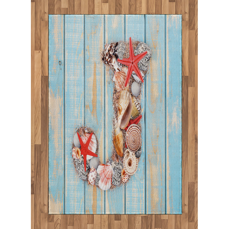 Eck Hand Woven Area Rug, Rectangle 120 x 180cm
