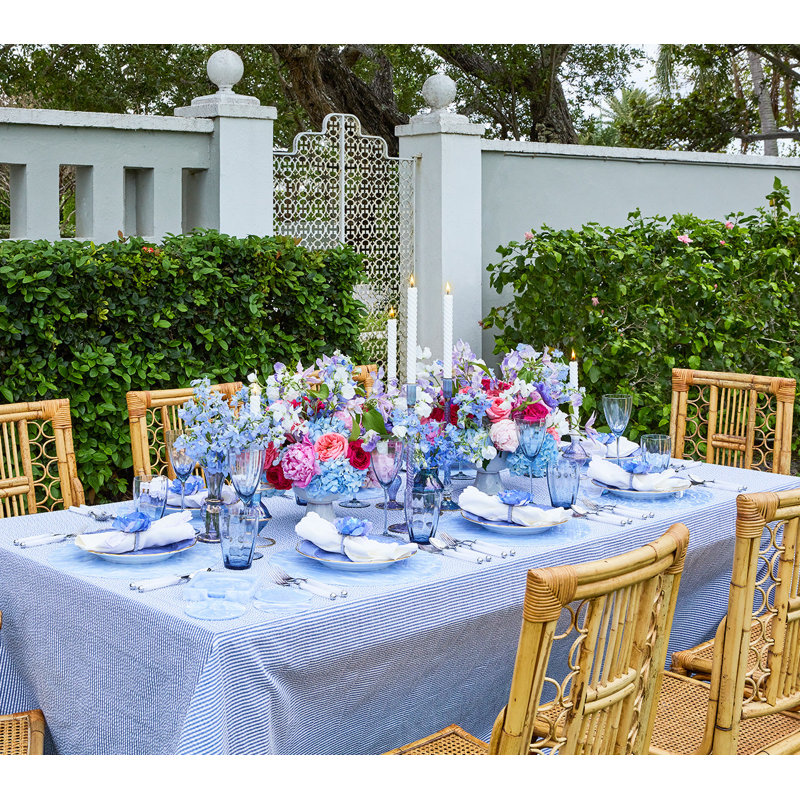 Gardenia Napkin Ring, Periwinkle