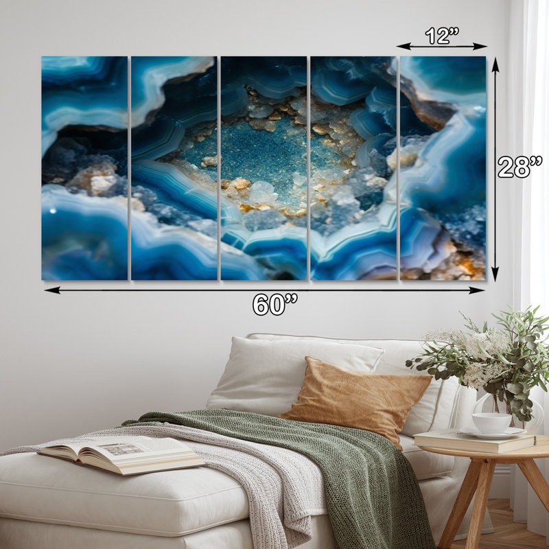 Modern Landscape & Nature Wall Decor on Metal