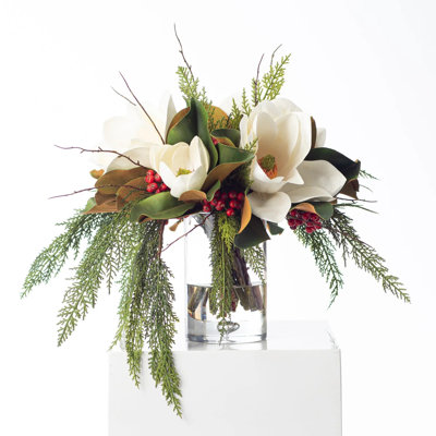 Faux Floral in Vase