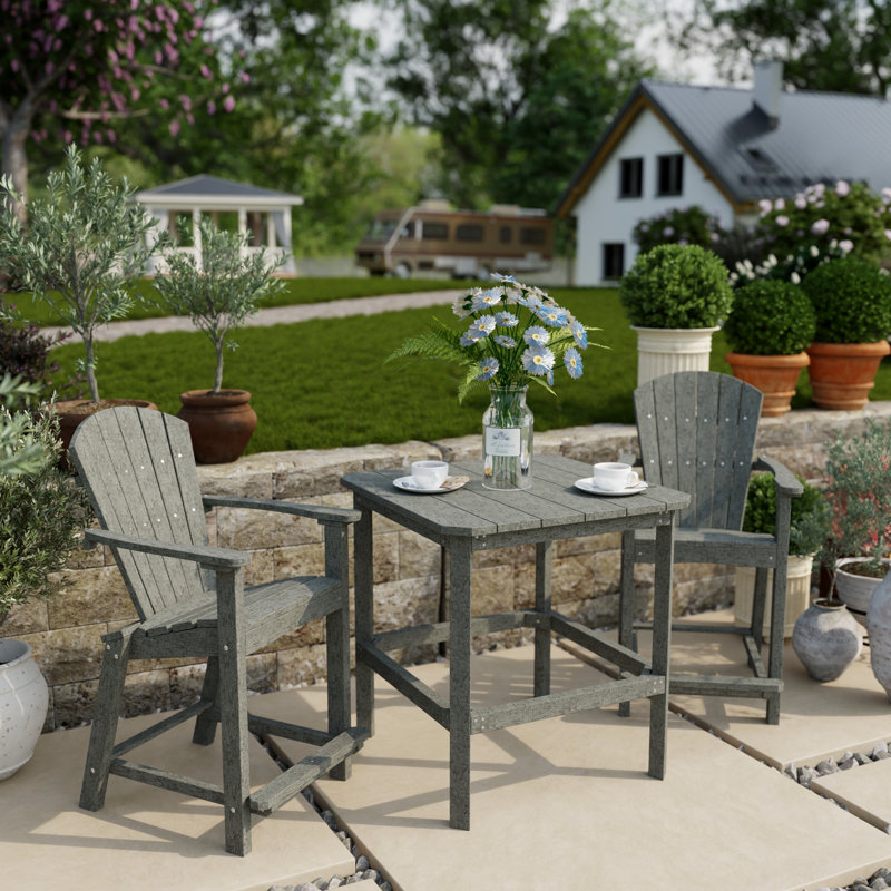 Classic 3-Piece Counter Set, Dark Gray