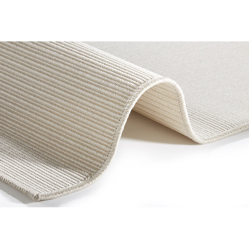 Nature Flatweave Cream White Rug, Runner 80 x 250cm