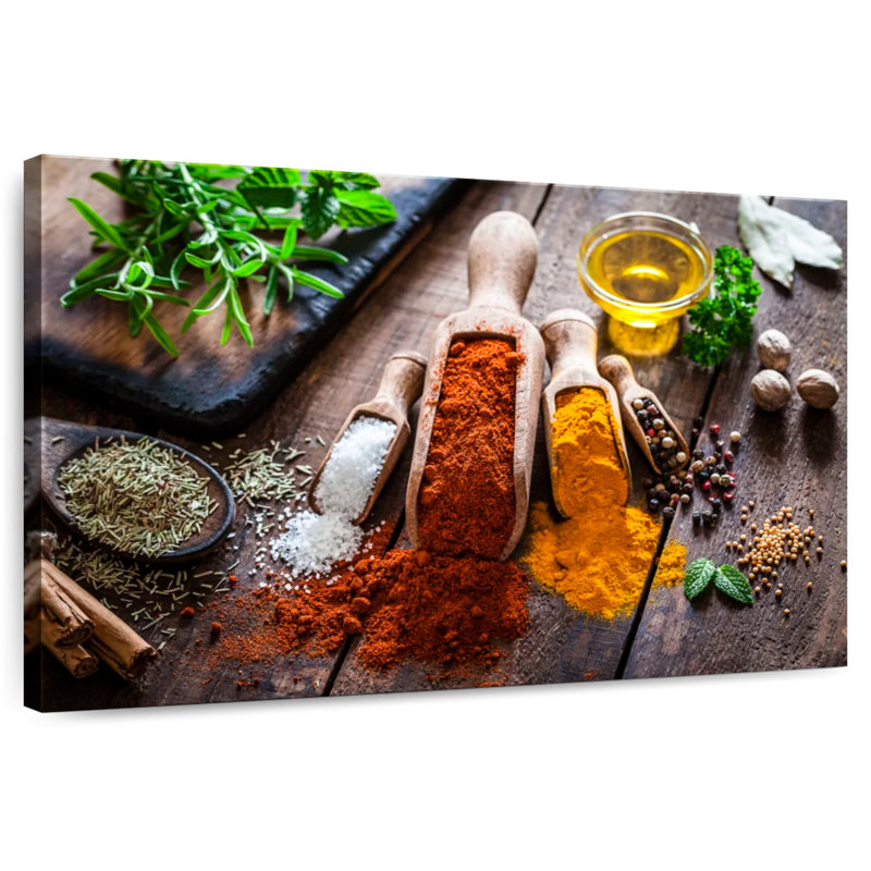 Yarlin Healthy Spices And Herbs, 34" H x 51" W