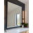 Wood Framed Mirror with Safety Backing Ideal for Bathroom / Vanity Mirror Ellis Collection-461758304-461758310