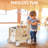 Baby Push Walker, Kids Kitchen Baking Cart