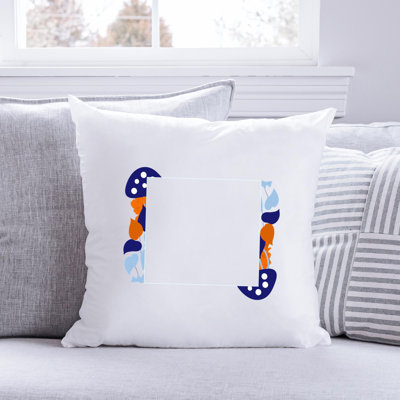 Nautical Sea Life_224 - Coussin décoratif en polyester