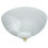 Outdoor Bowl Light Kit 10.75'' 2 - Light White Bowl Ceiling Fan Light Kit