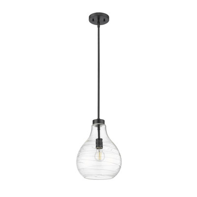 Wilhemina 1 - Light Teardrop Pendant
