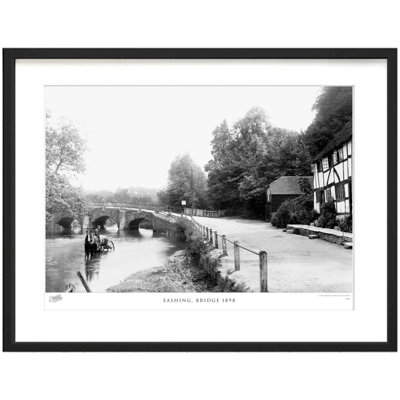 Eashing, Bridge 1898 by Francis Frith - Single Picture Frame Print