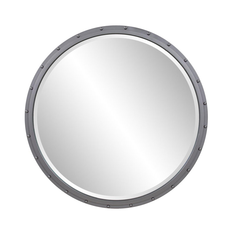 Besaw Metal Round Mirror