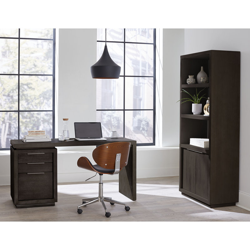 Eloise Storage Bookcase, Basalt Grey