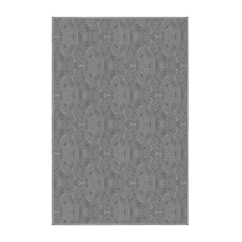 Tapis gris, Rectangle 2 pi x 5 pi