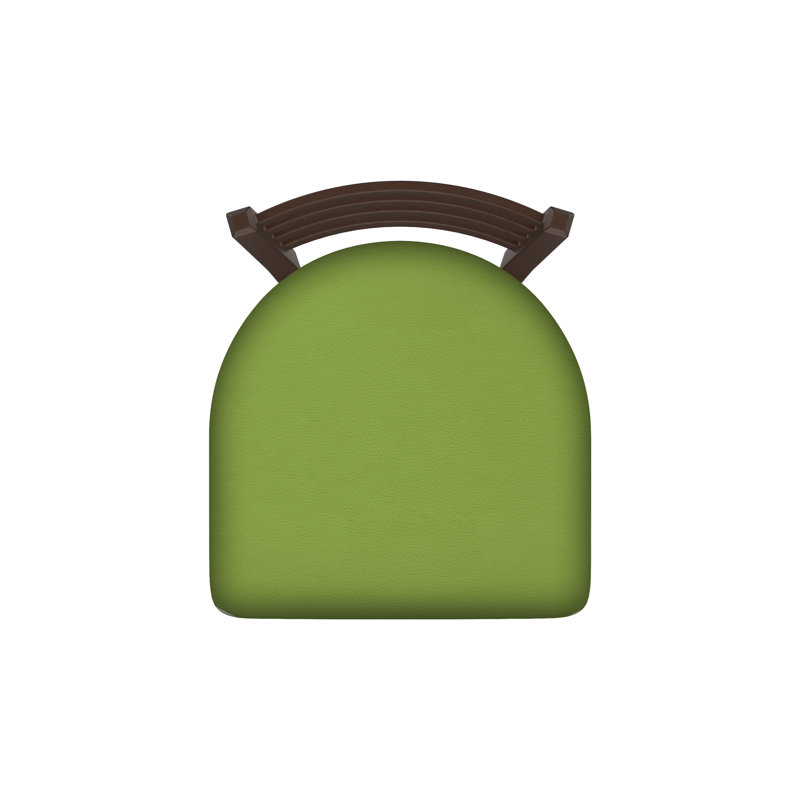 Fauteuil 400 Jackie, Bronze, Vinyle - vert kiwi Canter