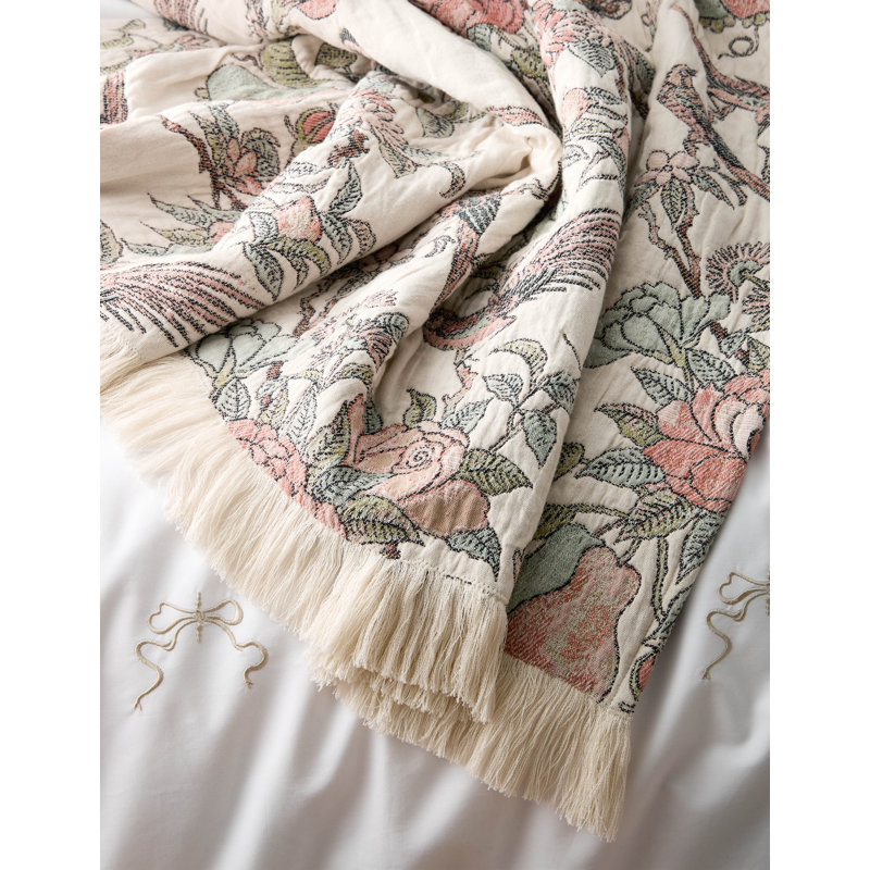 Hampton Jacquard Multi 120x165cm Throw 