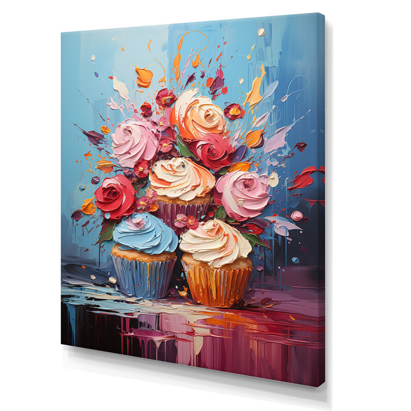 «Bursting Balloon Banter Abstract Popart», reproduction d'art sur toile_105717, H 32 po x l 16 po x P 1 po, Toile tendue