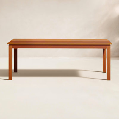 Sonlin 83" Eucalyptus Patio Table