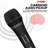 5 Core Mic Karaoke Dynamic Handheld XLR Microphone Professional Vocal Recording Live Stage Singing