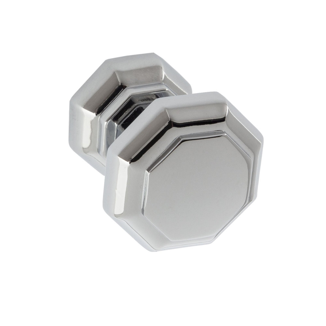 Octagon 1 1/8" Length Geometric Knob Sumner Street Home Hardware 
