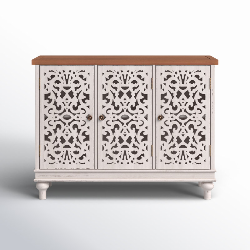 Exum Accent Chest, White