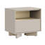 Jamilla bedside table with drawer 50 cm cashmere Vicenza oak