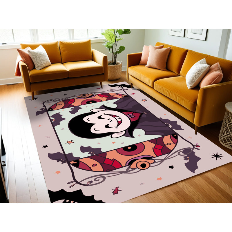 Tapis de Noël lavable The Holiday Aisle®, Rectangulaire 2 pi x 3 pi
