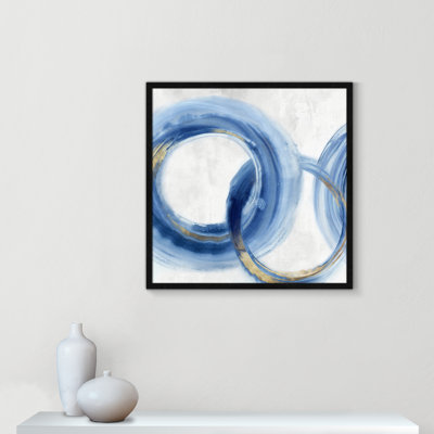 «Blue Cosmic Cascade II» par Emma Peal