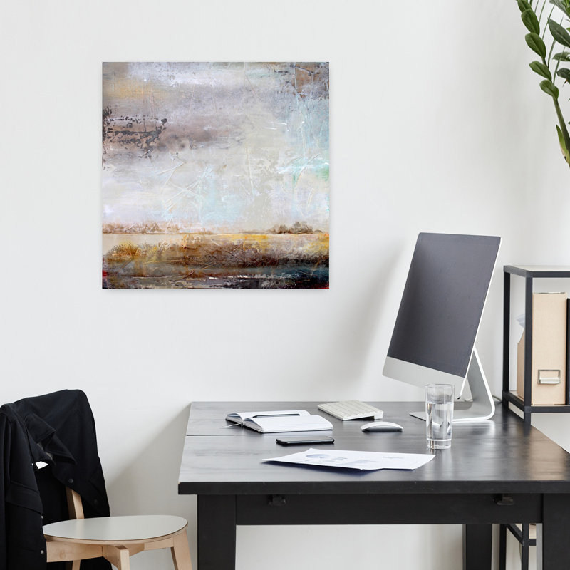 Contemporary Contemporary Abstract Art contemporain, H 18 po x l 18 po
