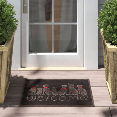 Abbeyville Non-Slip Door Mat  Door mat, Outdoor door mat, Mats