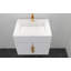 Ensemble de meuble-lavabo mural moderne flottant 24 po Nile-93465207-93465210-93465212