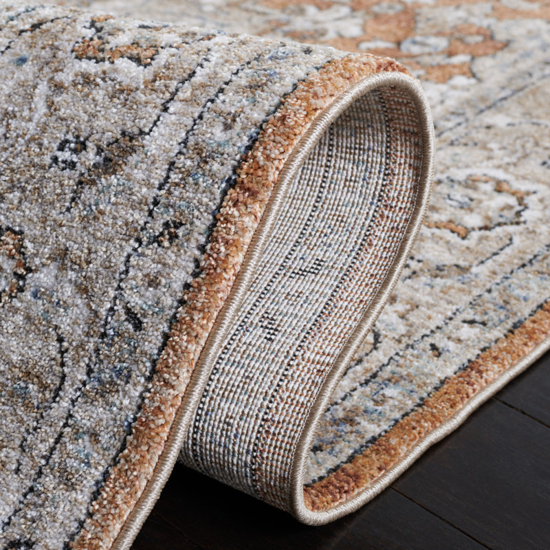 Tapis oriental performance Jacomine, Carré 5 pi 3 po