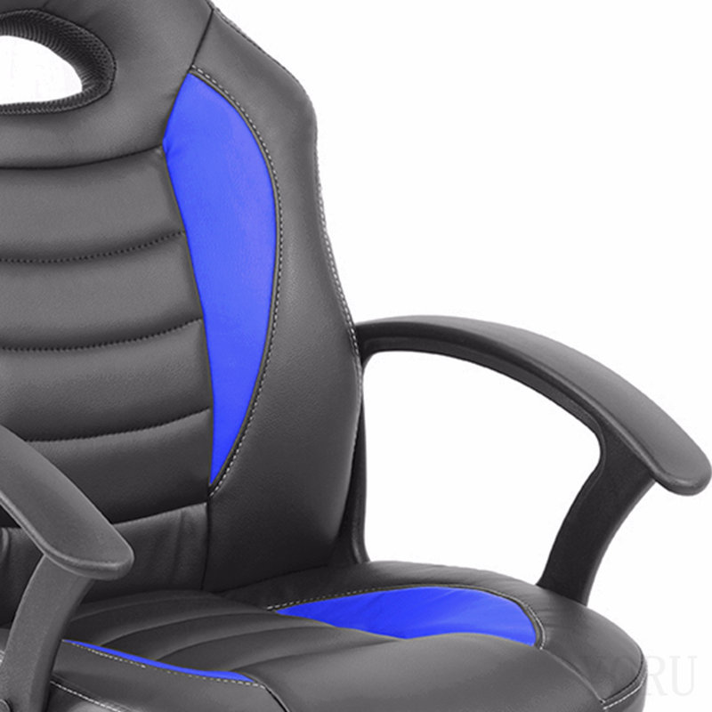 Fauteuil de jeu pour enfants et roulettes pour enfants, bleu