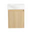 Combinaison de meuble-lavabo simple pour petit espace de salle de bain-830465527