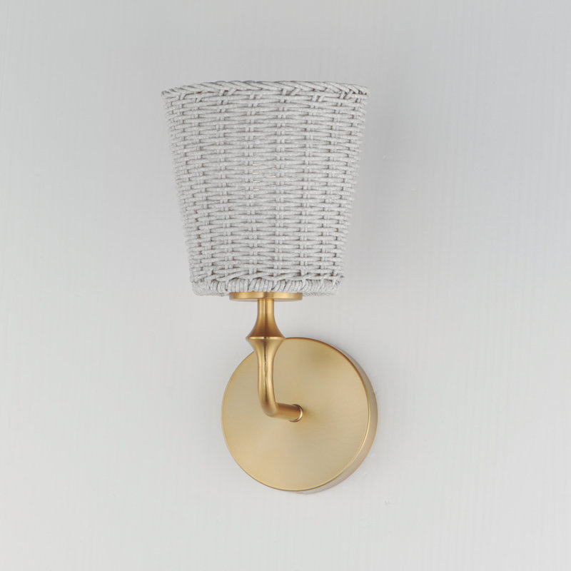 Baja-Wall Sconce, Natural Aged Brass