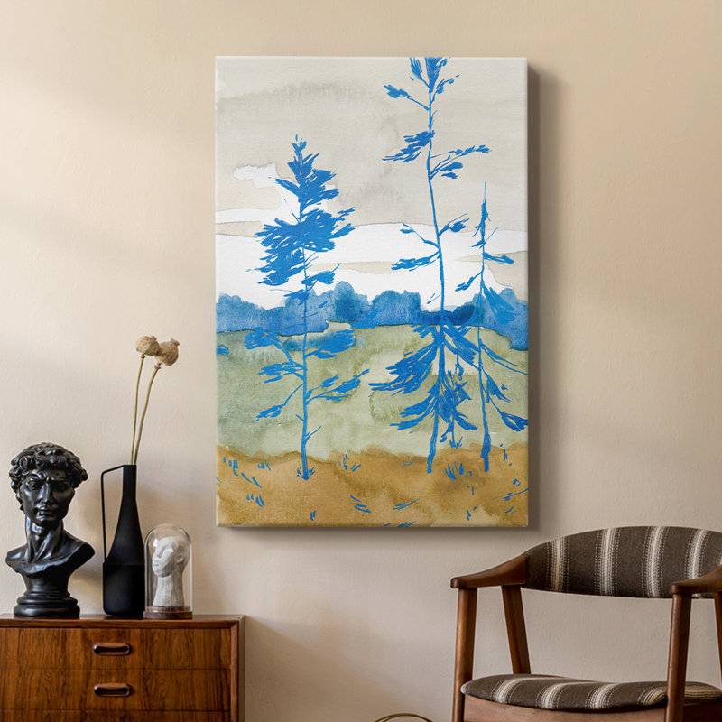 Épinette de Cerulean II - galerie Cavas sur mesure, H 12 po x l 8 po