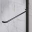 Strada 44 - 48 x 76 "Porte de douche coulissante sans cadre 3/8" en verre trempé transparent-111472684
