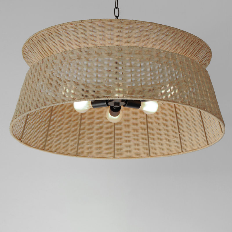 Lustre tambour 6 lumières Iliany