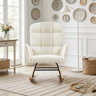 Fauteuil à bascule Teddy
