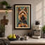 Alert Terrier Rustic - Wrapped Canvas-1891760719-1891760720