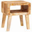 Solid Wood End Table-1531299229