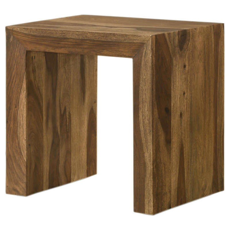 Table de bout en bois massif Breege