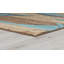 Tapis abstrait bleu / beige Adonia-194621725