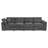 U-Style 130.3" Modular Sectional Sofa