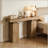 63" Rustic-Modern Console Table with Durable Construction