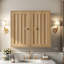 Space Saving Medicine Cabinets, Mdf Wood Grooved Modern Bathroom Home