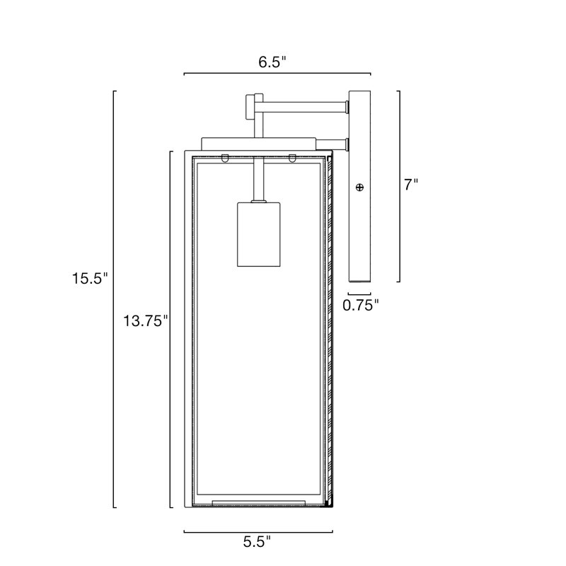 Steel Wall Light