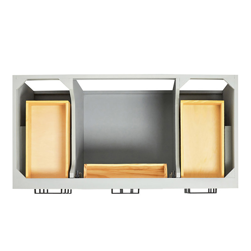 42" Single Bathroom Vanity Base only, Gray