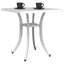 Anandita Square Metal Outdoor Bistro Table - 53 cm W 53 cm D-1369926697