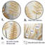 Golden Ferns Silent Symphony - reproduction d'art sur toile-2068194491-2068194495